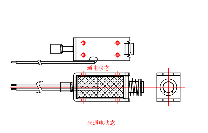 常見的電磁鐵示意圖有哪些