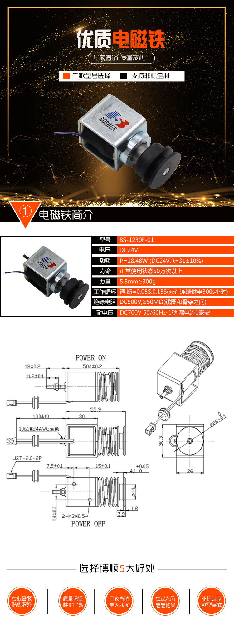 醫(yī)療電磁鐵