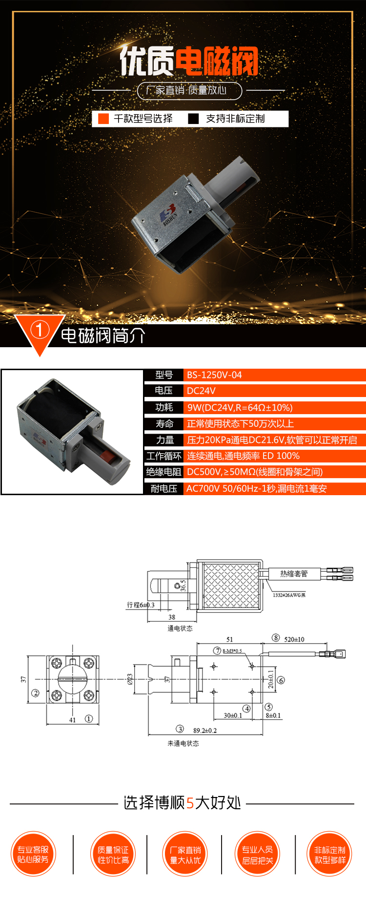 電磁閥BS-1250V-04